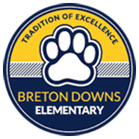 Breton Downs Elementary School Logo